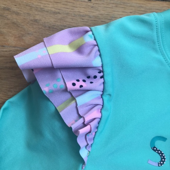 Cat & Jack 2 piece Toddler swim suit - Picture 3 of 4